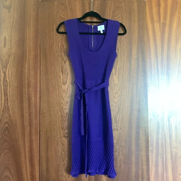 purple sleeveless sweater dress Milly of New York | Dresses | Milly Of New York Sleeveless Sweater Dress  Purple Size Medium